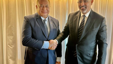 صورة الرئيس الزُبيدي يلتقي وزير خارجية تيمور الشرقية