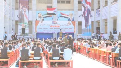 صورة برعاية الرئيس الزُبيدي… افتتاح ثانوية الشيخ زايد النموذجية للبنين في الضالع بدعم من دولة الإمارات