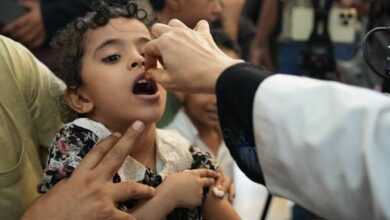 صورة الصحة العالمية: تضاعف وفيات الحصبة باليمن خلال 7 أشهر