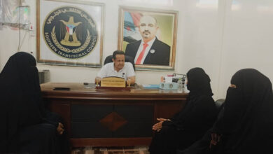 صورة رئيس تنفيذية انتقالي لحج يلتقي قيادة فرع اتحاد الحرفيين الجنوبيين بالمحافظة