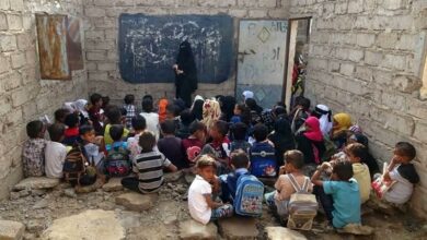 صورة الجهاز المركزي للإحصاء: نصف أطفال اليمن خارج المدارس