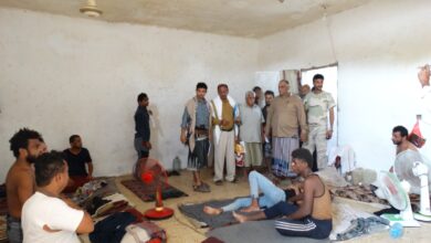 صورة انتقالي لحج يواصل برنامج النزول الميداني لتفقد أوضاع السجون في المحافظة