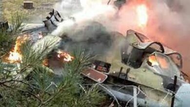 صورة مقتل 5 جنود أمريكيين إثر تحطم طائرة عسكرية في البحر المتوسط
