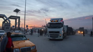 صورة الأمم المتحدة: 61 شاحنة تحمل إمدادات طبية وغذاء وماء أفرغت حمولتها بشمال غزة