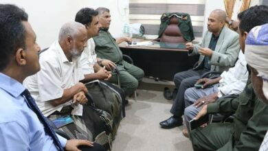 صورة العميد المنهالي يناقش مع رئيس نيابة الاستئناف أوضاع السجناء وأهمية البت في قضاياهم