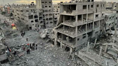 صورة وكأنه سطح القمر.. صور تكشف حجم الدمار في غزة