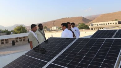 صورة الشيخ راجح باكريت يدشن مشروع الطاقة الشمسية في مدارس المسيلة