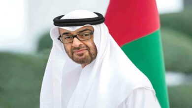 صورة رئيس الإمارات يأمر ببدء عملية «الفارس الشهم 3» لدعم الشعب الفلسطيني