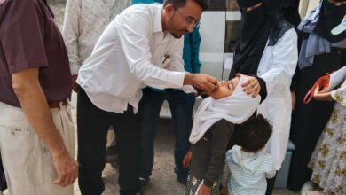 صورة تحذير من انتشار الكوليرا في اليمن