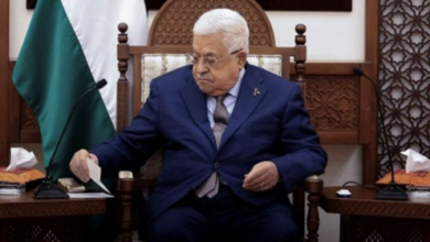 صورة الرئيس الفلسطيني: واشنطن تتحمل مسؤولية ما يحدث في غزة