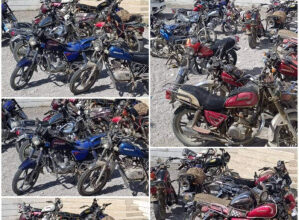 صورة حملة مرورية لضبط الدراجات النارية المخالفة بالشحر
