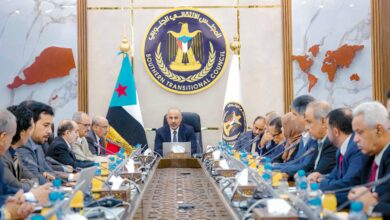صورة هيئة الرئاسة: التصعيد الحوثي في البحر الأحمر وباب المندب يهدد جهود إحلال السلام