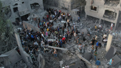 صورة 20674 قتيلاً و54536 مصاباً جراء الهجمات الإسرائيلية على غزة منذ 7 أكتوبر