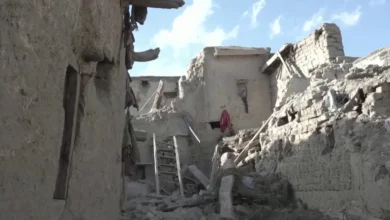 صورة زلزال بقوة 6.3 درجة يضرب أفغانستان