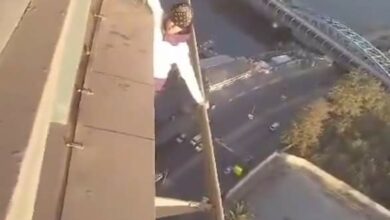 صورة نهاية مأساوية.. سقوط فتاة من الطابق الـ26 بفندق مصري شهير
