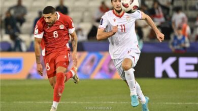 صورة لبنان يودع كأس آسيا بخسارة قاتلة