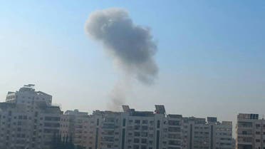 صورة غارة إسرائيلية على حي بدمشق.. يقصده عناصر حزب الله وإيرانيون