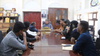 صورة محافظ سقطرى يلتقي رئيس وأعضاء الهيئة الإدارية لاتحاد الحقوقيين الجنوبيين بالمحافظة