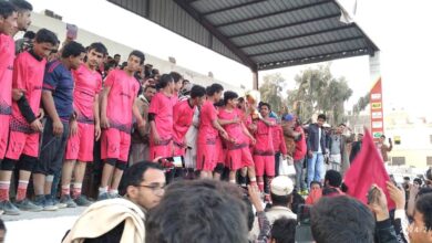 صورة فريق ثانوية عبدالرحمن قحطان يتوج بكاس دوري ثانويات لبعوس لكرة القدم لعام 2024م