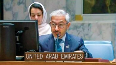صورة الإمارات تحث الأمم المتحدة على اعتماد قرار يدعو لوقف إطلاق النار في غزة