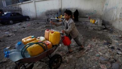 صورة اليونيسف: 17.4 مليون يمني بحاجة إلى مساعدة للحصول على المياه