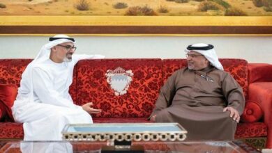 صورة ولي عهد أبوظبي يبحث مع نظيره البحريني سُبل تعزيز العلاقات المشتركة