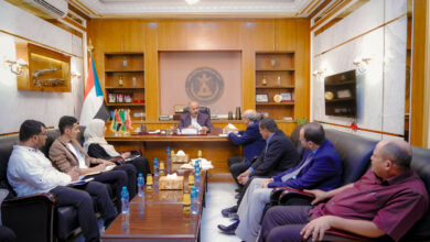 صورة الرئيس الزُبيدي يطّلع على سير عمل هيئة التطوير المؤسسي