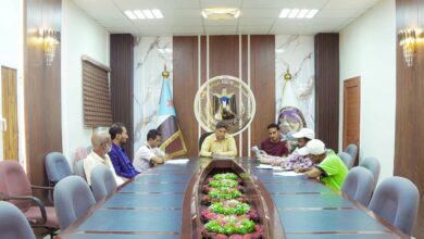 صورة انتقالي العاصمة عدن يعقد لقاءً تشاورياً برؤساء أقسام إدارة الشباب والرياضة بالمديريات