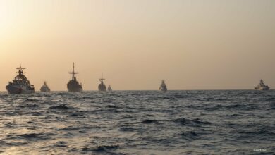 صورة سفن حربية روسية تدخل البحر الأحمر” تفاصيل”
