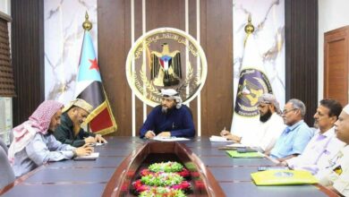 صورة انتقالي العاصمة عدن يعقد لقاء تشاوري برؤساء أقسام الفكر والارشاد الديني بالمديريات