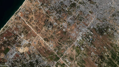صورة صور فضائية مرعبة تكشف حجم الدمار في غزة