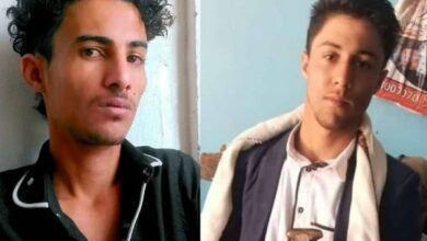 صورة وفاة شابين بصاعقة رعدية شمالي تعز اليمنية