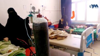 صورة تفشي مرض الكوليرا في محافظة تعز اليمنية