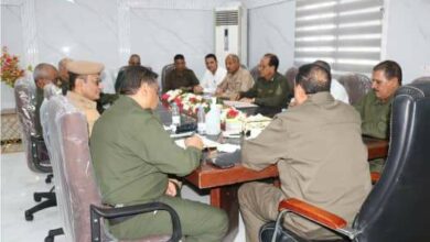 صورة اللواء الشعيبي يناقش تعزيز خطط تطوير المنظومة الأمنية بالعاصمة عدن