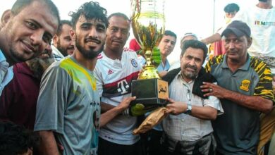 صورة الأحمدي يتوج بطلا لبطولة الدوري الرمضاني لأبناء خورمكسر على حساب الواي