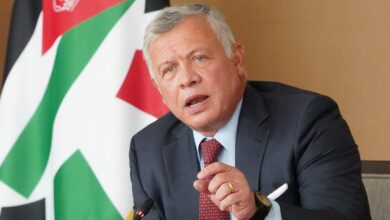 صورة ملك الأردن: لا سلام ولا استقرار في المنطقة دون حل عادل للقضية الفلسطينية
