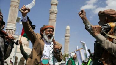صورة التلغراف البريطانية : الحوثيون والقاعدة يسعون لاستعادة السيطرة على الجنوب